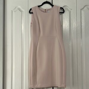 Calvin Klein Sleeveless Baby Pink Dress